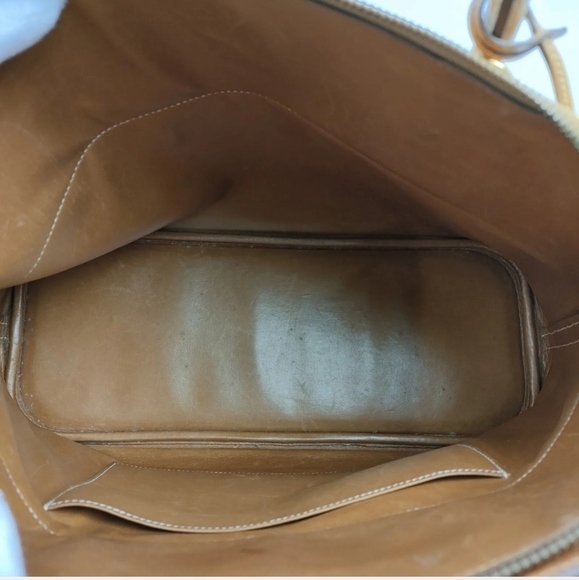 Hermes Hand Bag Bolide 37 Light Brown Leather - Picture 9 of 9